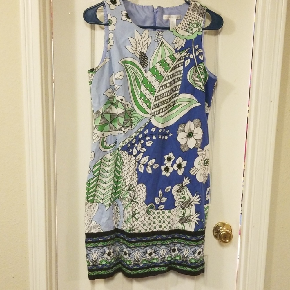 Bold print dress